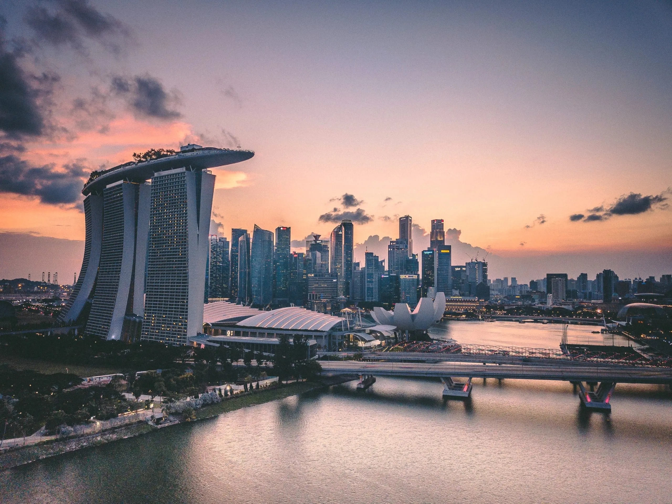Singapore background
